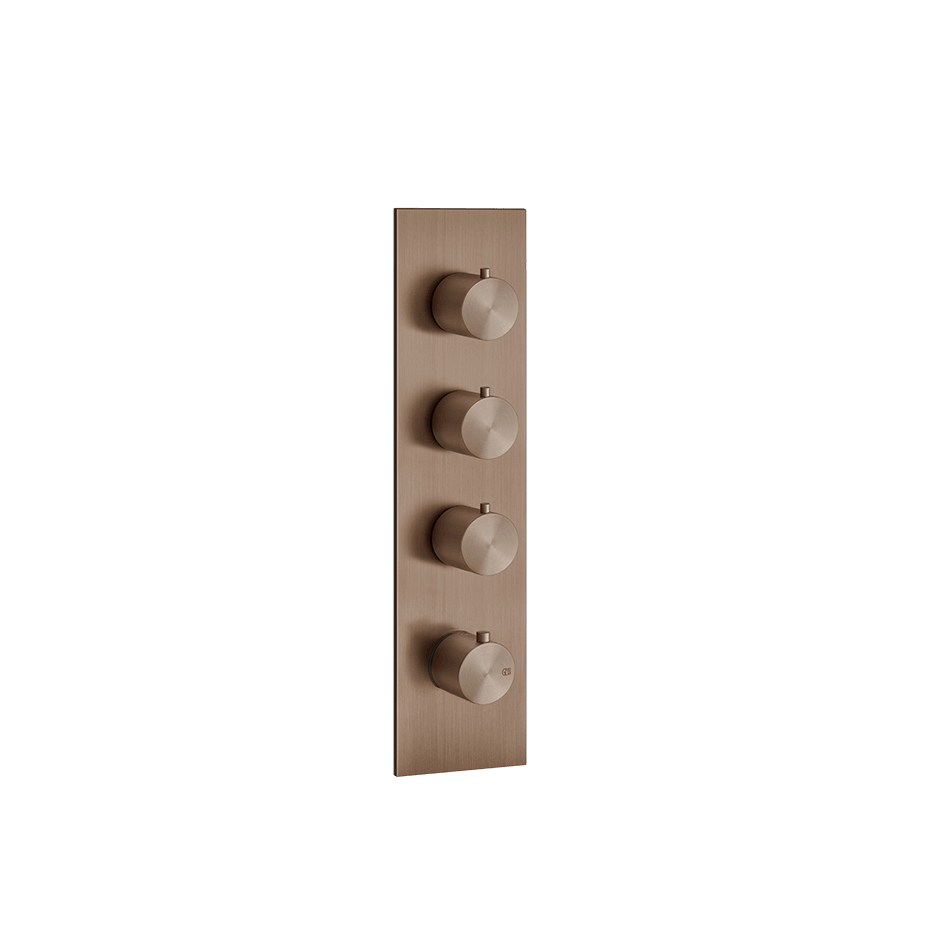 Gessi Shower Mixer 54516 in Copper Brushed Pvd