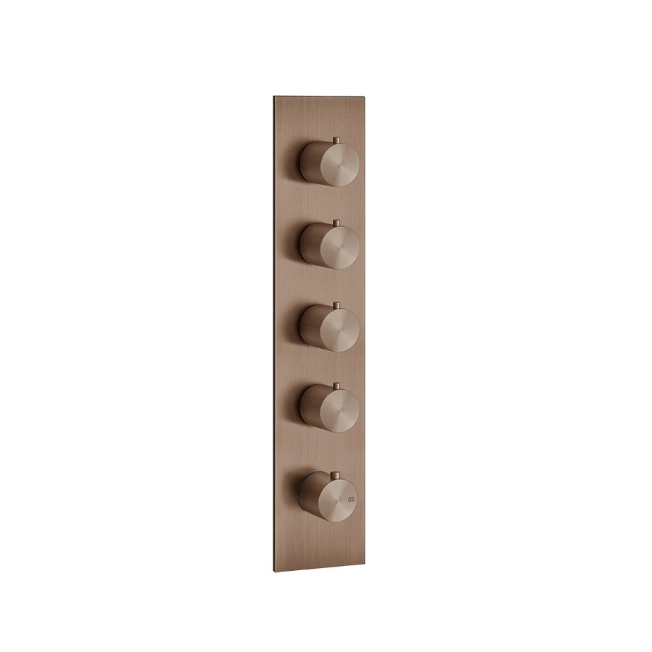 Gessi Shower Mixer 54518 in Copper Brushed Pvd
