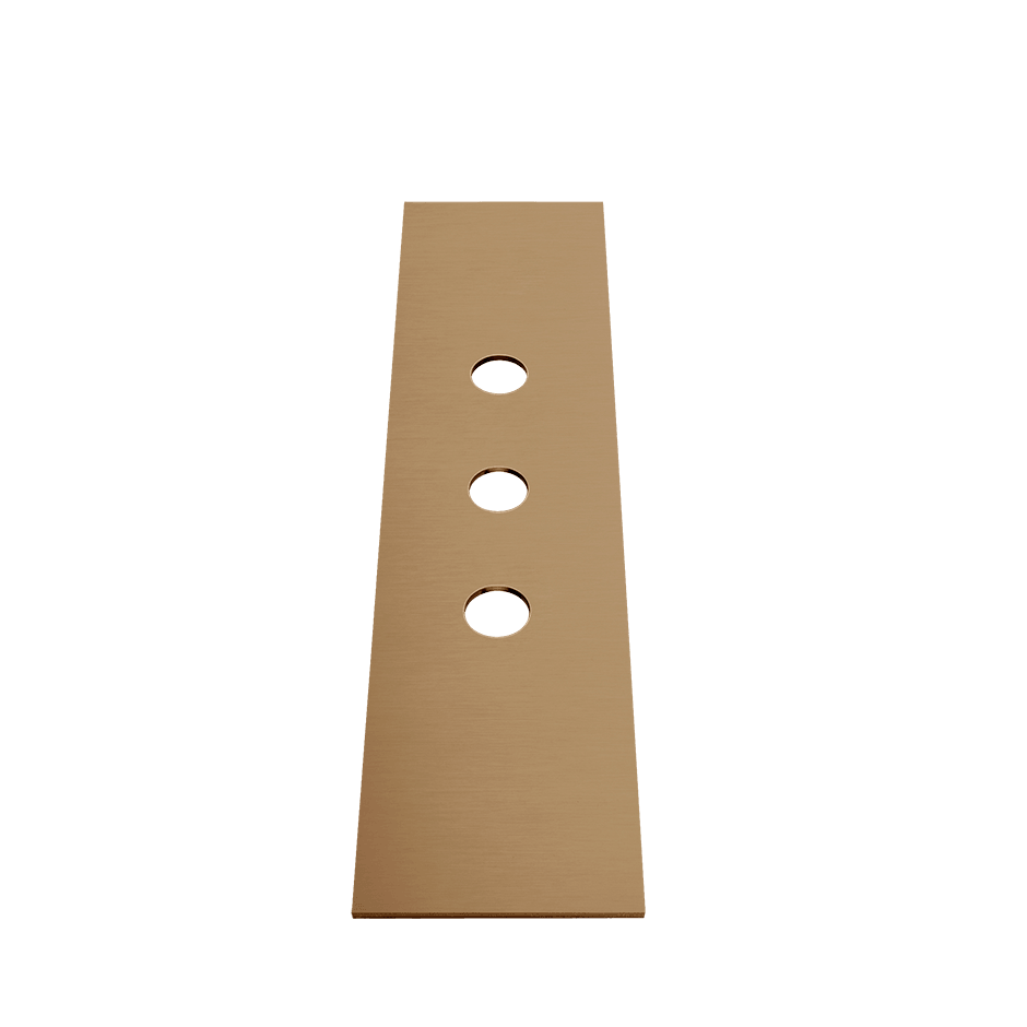 Gessi Handshower Drain Kit 54593 in Warm Bronze Br. Pvd