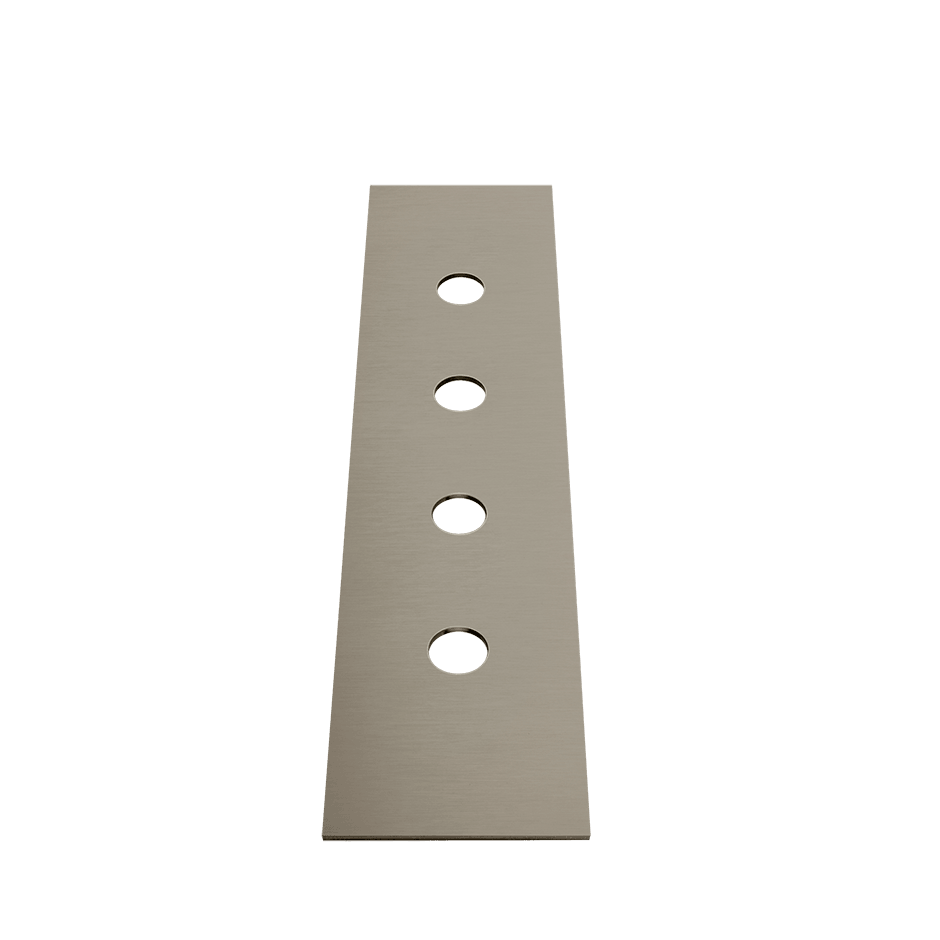 Gessi Handshower Drain Kit 54595 in Steel Brushed