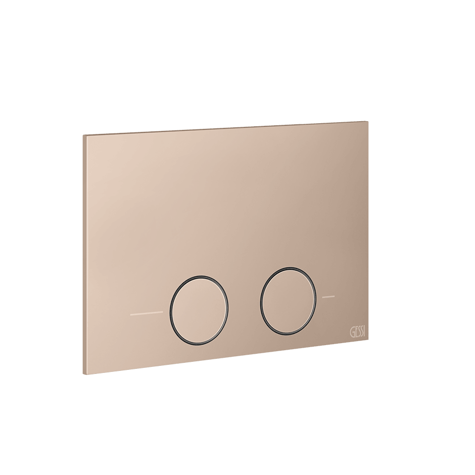 Gessi Flush Plate 54617 in Matte Cipria