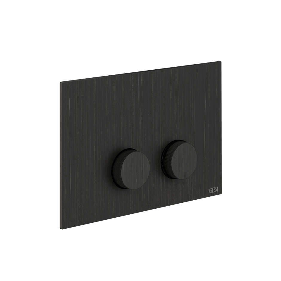 Gessi Flush Plate 54641 in Aged Bronze