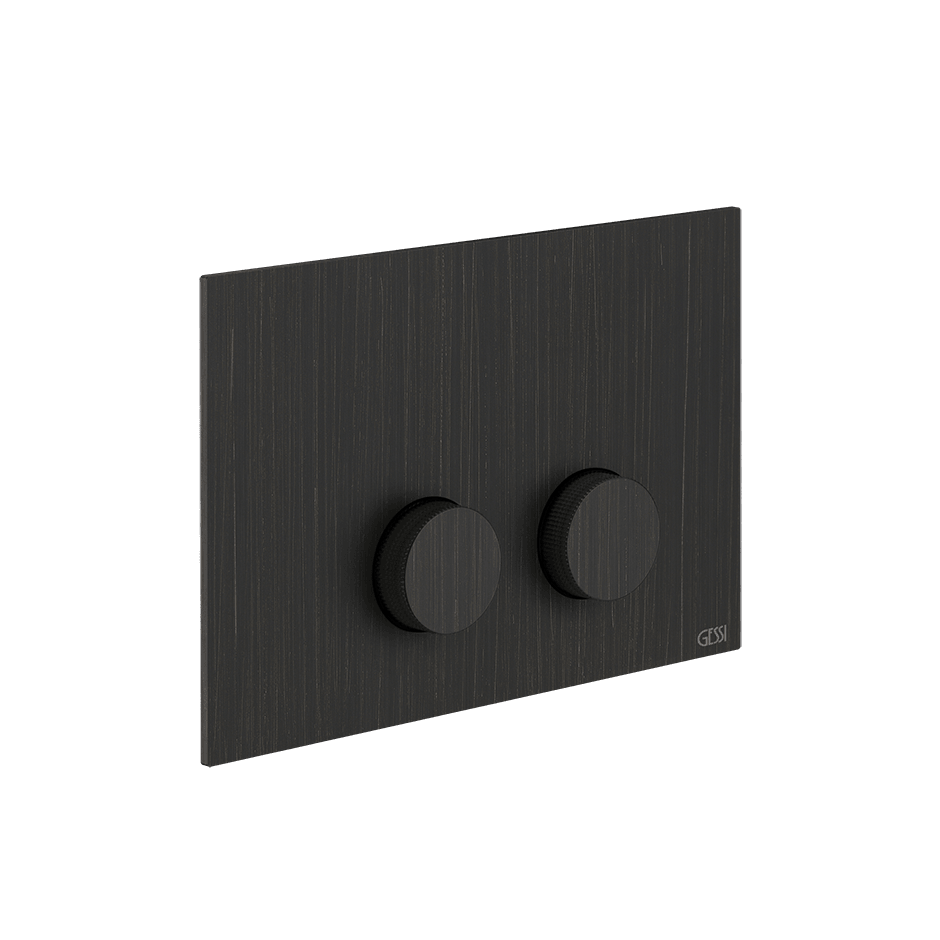 Gessi Flush Plate 54643 in Aged Bronze