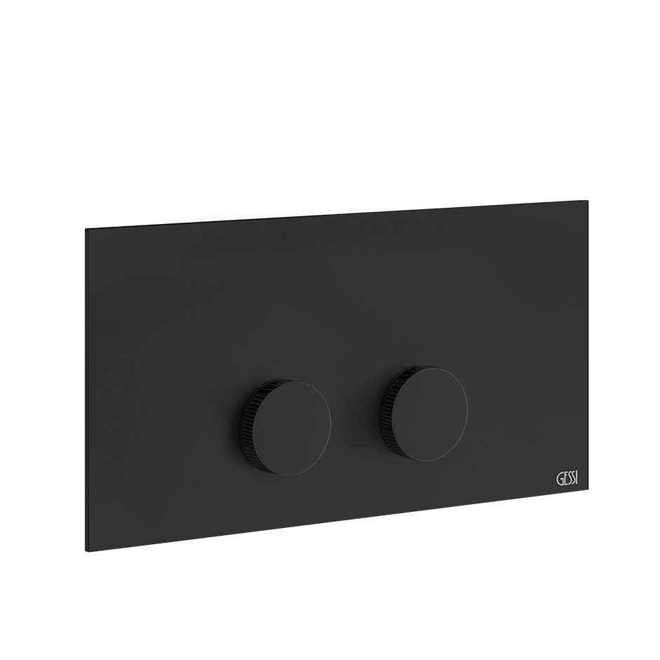 Gessi Flush Plate 54645 in Matte Black