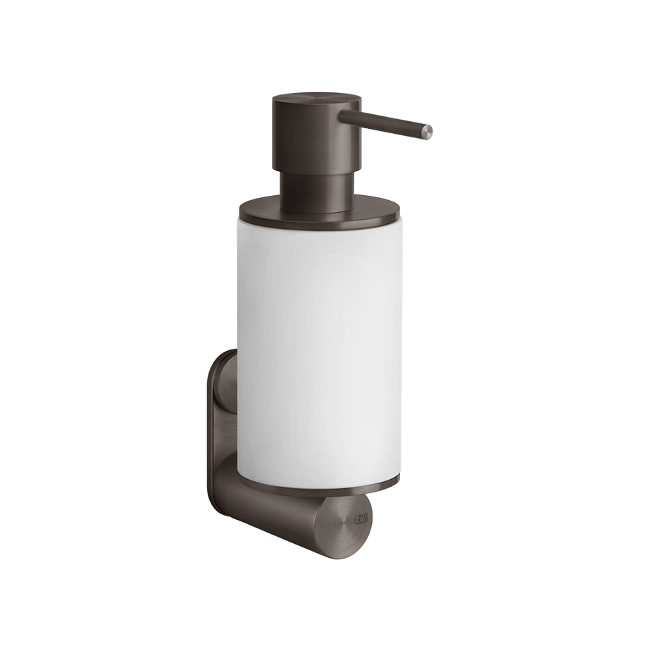 Gessi Soap Dispenser Holder 54713 in Black Metal Br. Pvd
