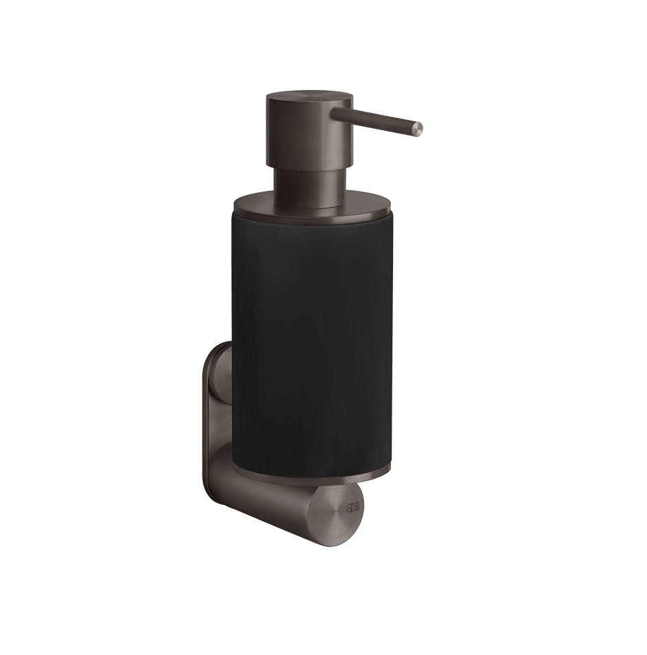 Gessi Soap Dispenser Holder 54714 in Black Metal Br. Pvd