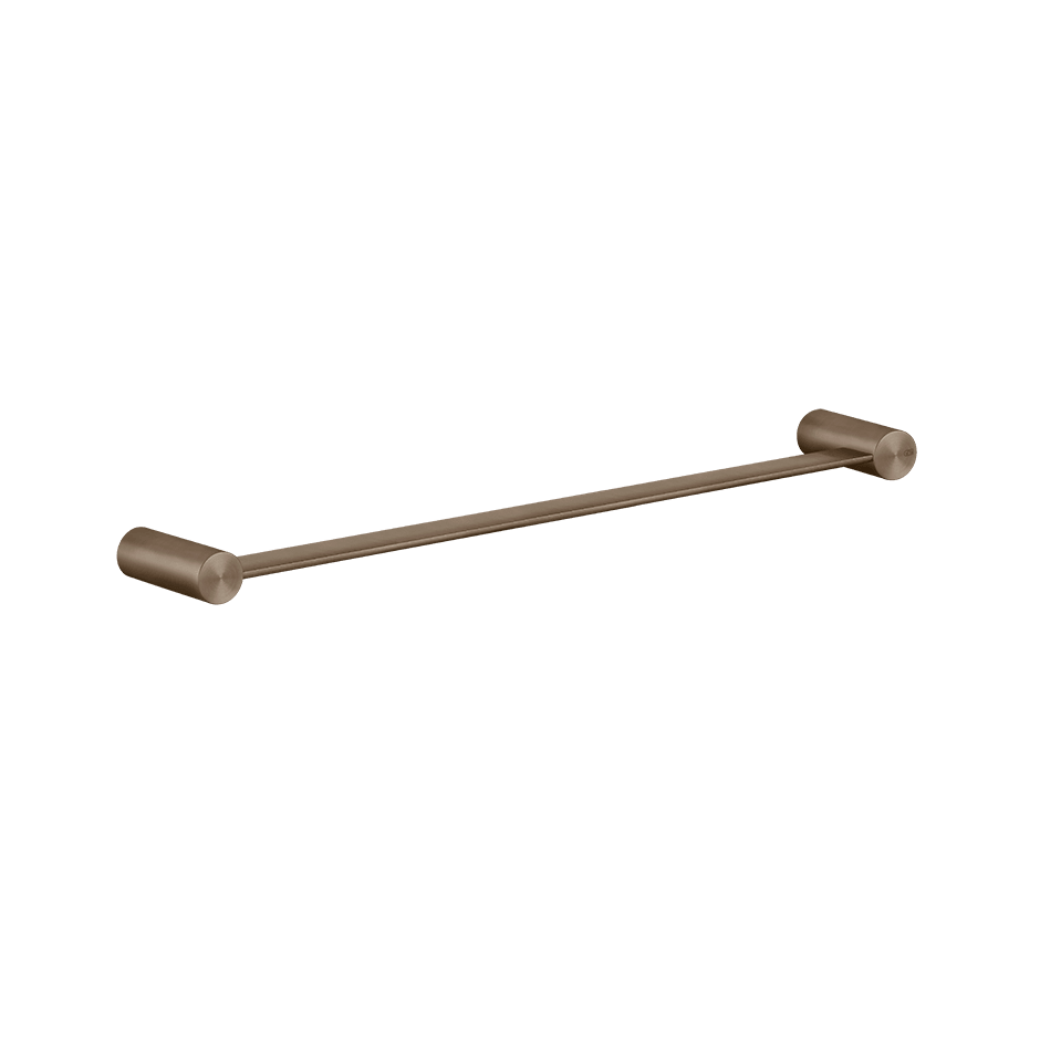 Gessi Towel Rail 54800 in Coffee Bronze Brushed Pvd