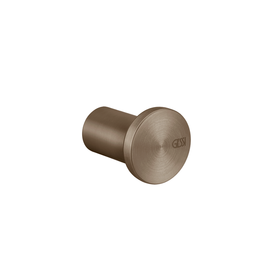 Gessi Robe Hook 54821 in Coffee Bronze Brushed Pvd