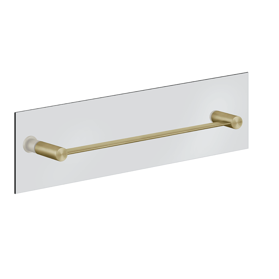 Gessi Towel Rail 54923 in Brass Brushed Pvd