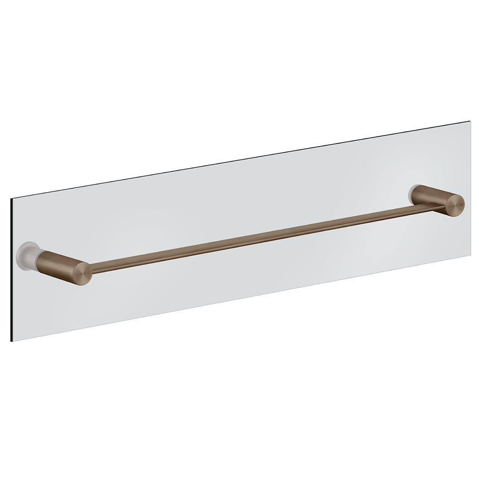 Gessi Towel Rail 54925 in Coffee Bronze Brushed Pvd