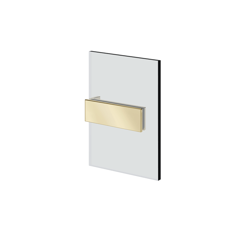Gessi Clamp 56705 in Brass Brushed Pvd