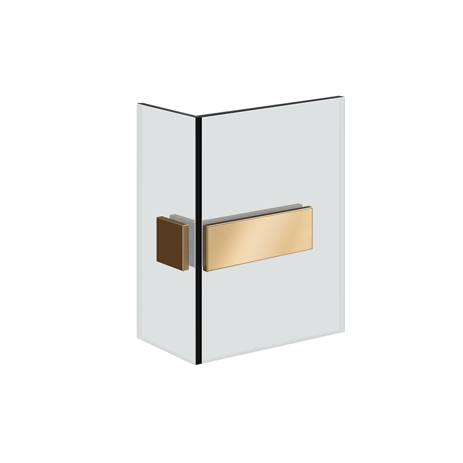 Gessi Clamp 56707 in Coffee Bronze Brushed Pvd