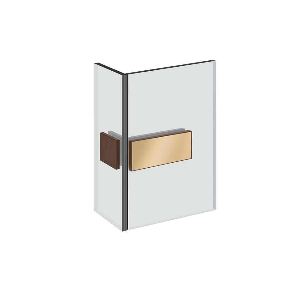Gessi Clamp 56707 in Dark Bronze