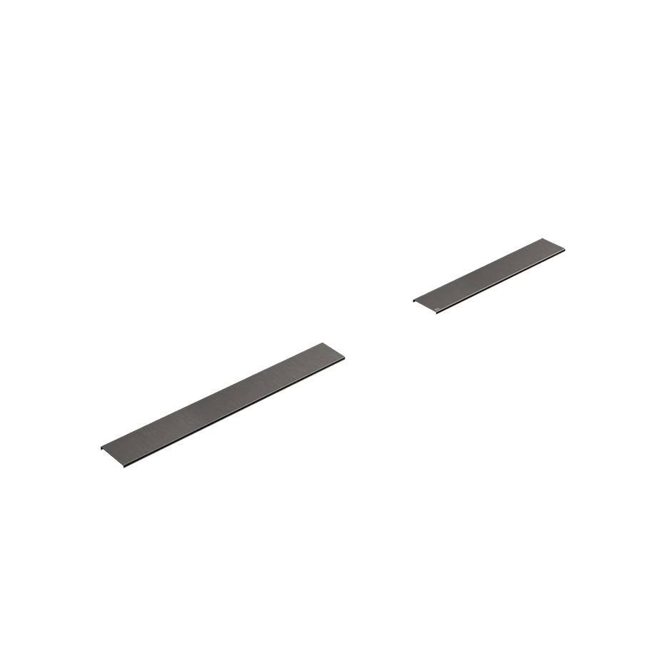 Gessi Cover 56757 in Black Metal Br. Pvd