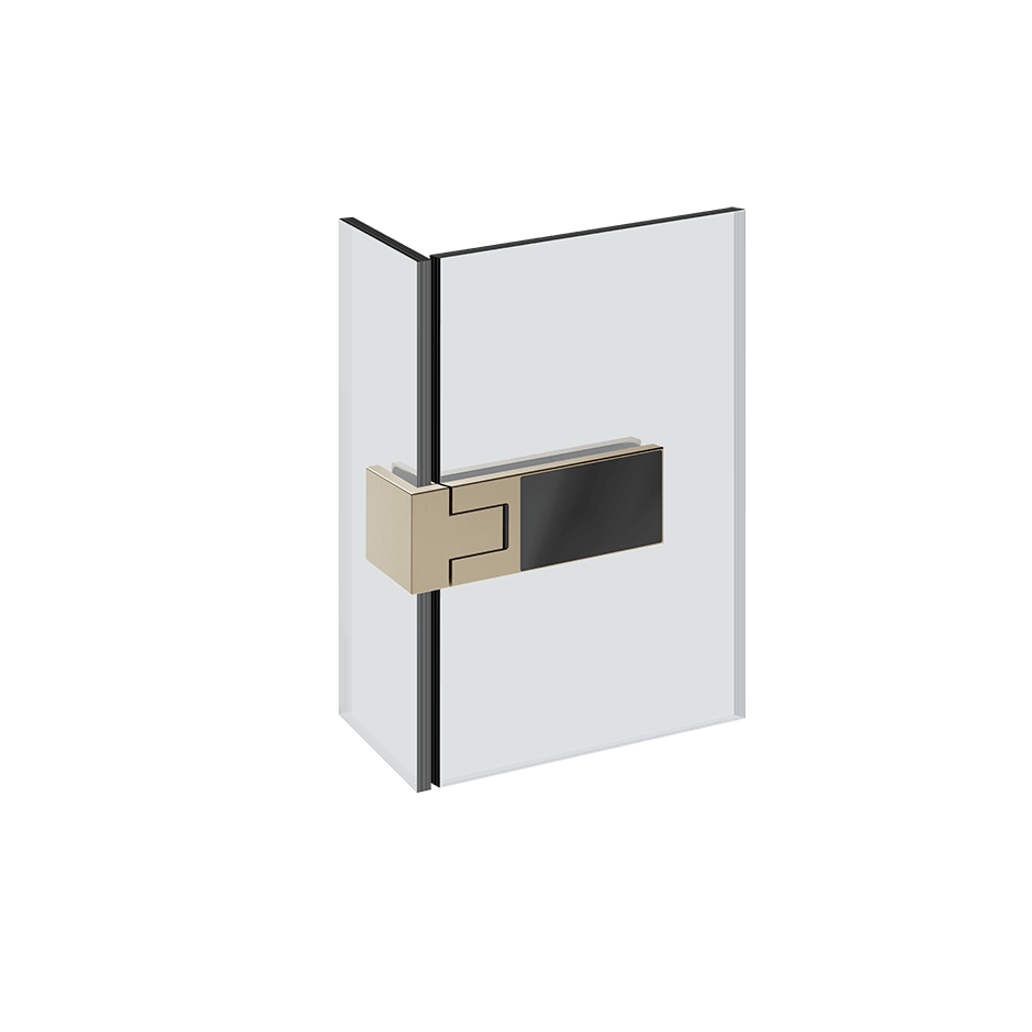 Gessi Clicking Hinges 56782 in Finox Brushed Nickel