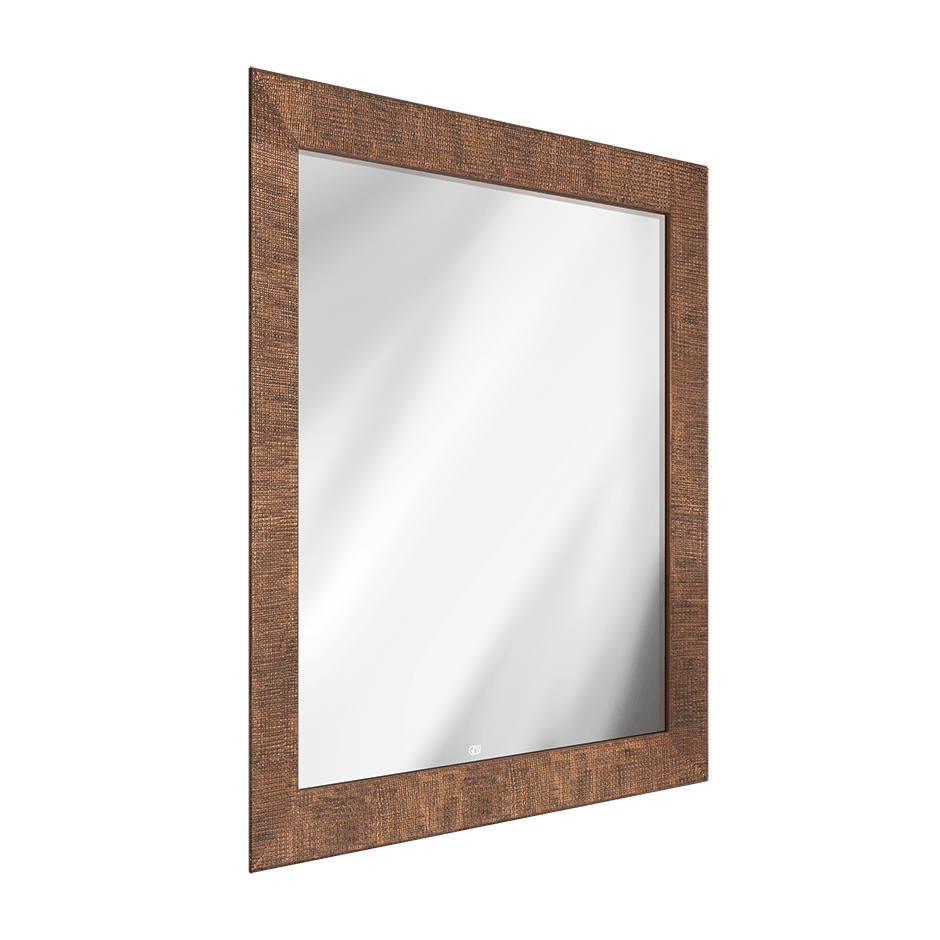Gessi Mirror 56801 in Antique Copper