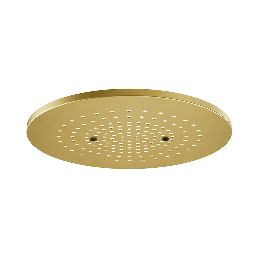 Gessi Showerhead 57018 in Gold Brushed Pvd
