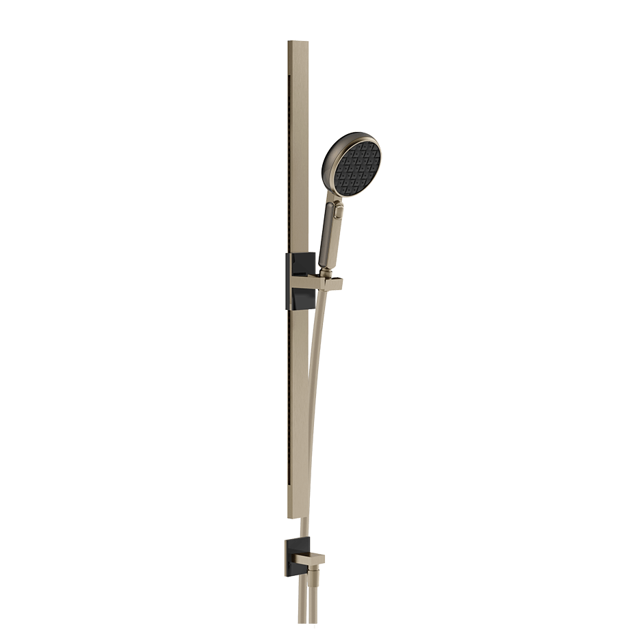 Gessi Sliding Rail 57142 in Finox Brushed Nickel