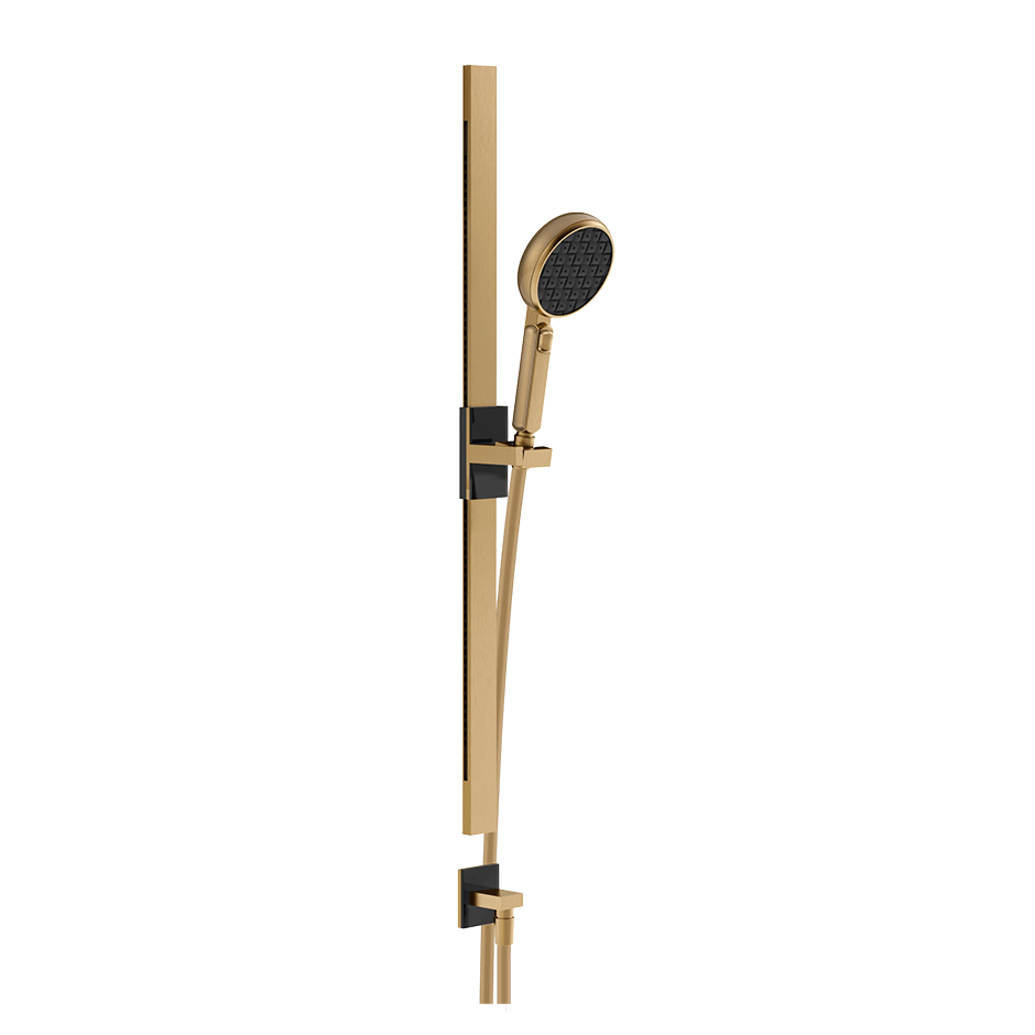 Gessi Sliding Rail 57142 in Warm Bronze Br. Pvd
