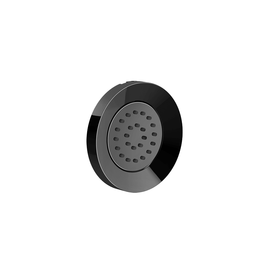 Gessi Body Jet 57172 in Black Metal Pvd