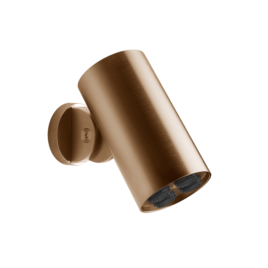 Gessi Showerhead 57201 in Warm Bronze Br. Pvd