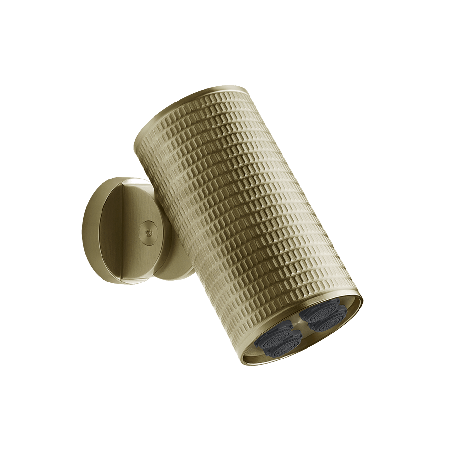 Gessi Showerhead 57221 in Brass Brushed Pvd