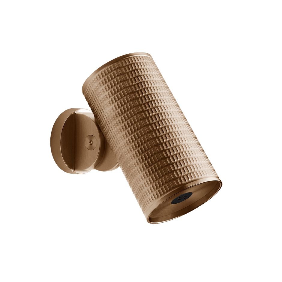 Gessi Showerhead 57225 in Warm Bronze Br. Pvd