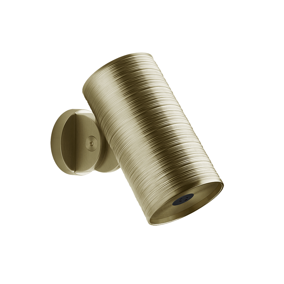 Gessi Showerhead 57245 in Brass Brushed Pvd