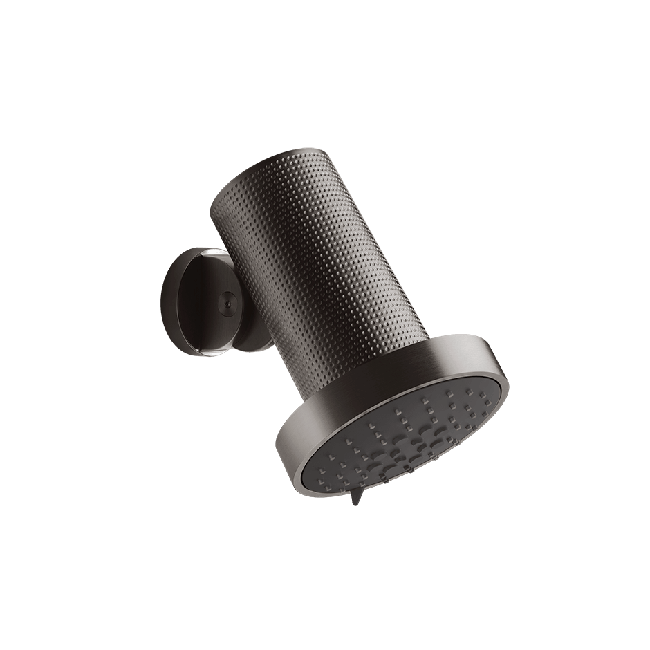 Gessi Showerhead 57255 in Black Metal Br. Pvd