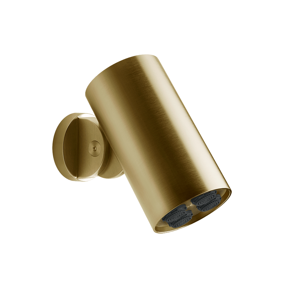 Gessi Showerhead 57261 in Brass Brushed Pvd
