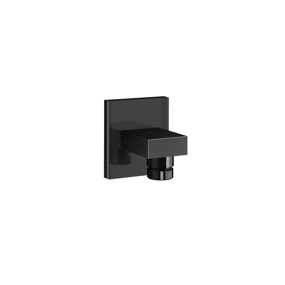 Gessi Water Outlet 57369 in Black Metal Pvd