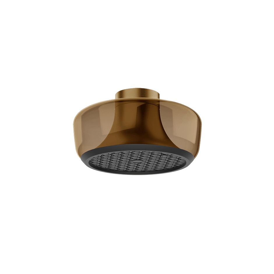 Gessi Showerhead 57400 in Warm Bronze Br. Pvd