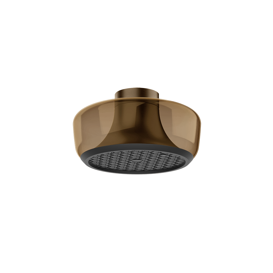 Gessi Showerhead 57400 in Coffee Bronze Brushed Pvd