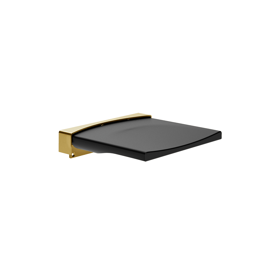 Gessi Stool 57590 in Gold Brushed Pvd
