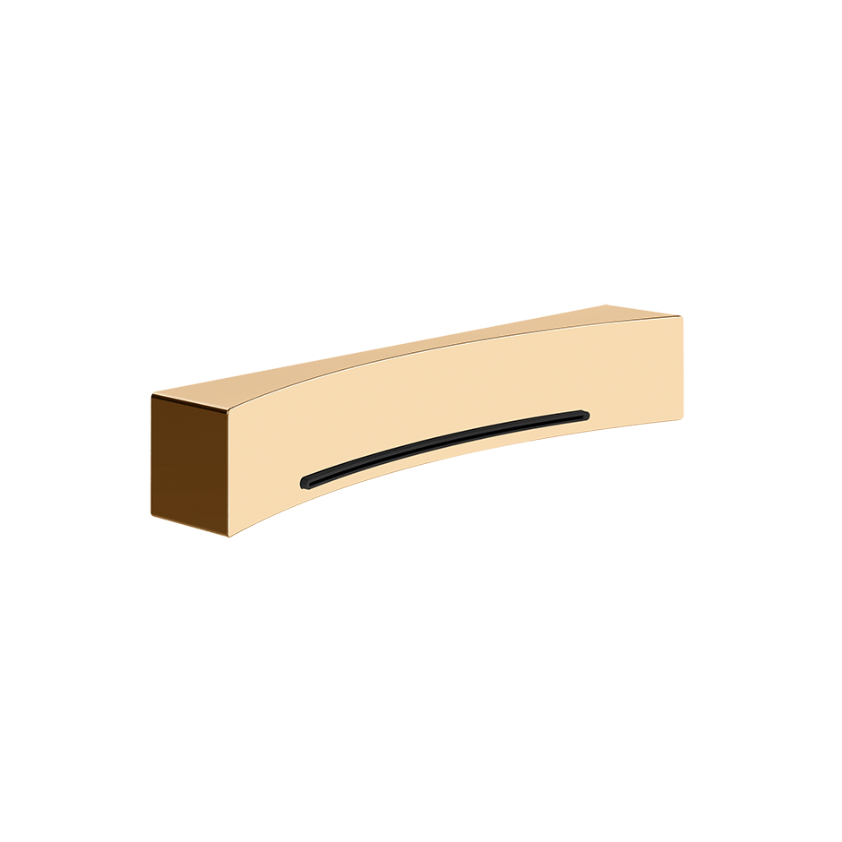 Gessi Shower Spout 57595 in Warm Bronze Pvd