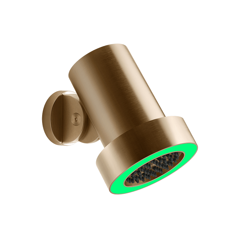 Gessi Showerhead 57703 in Warm Bronze Br. Pvd