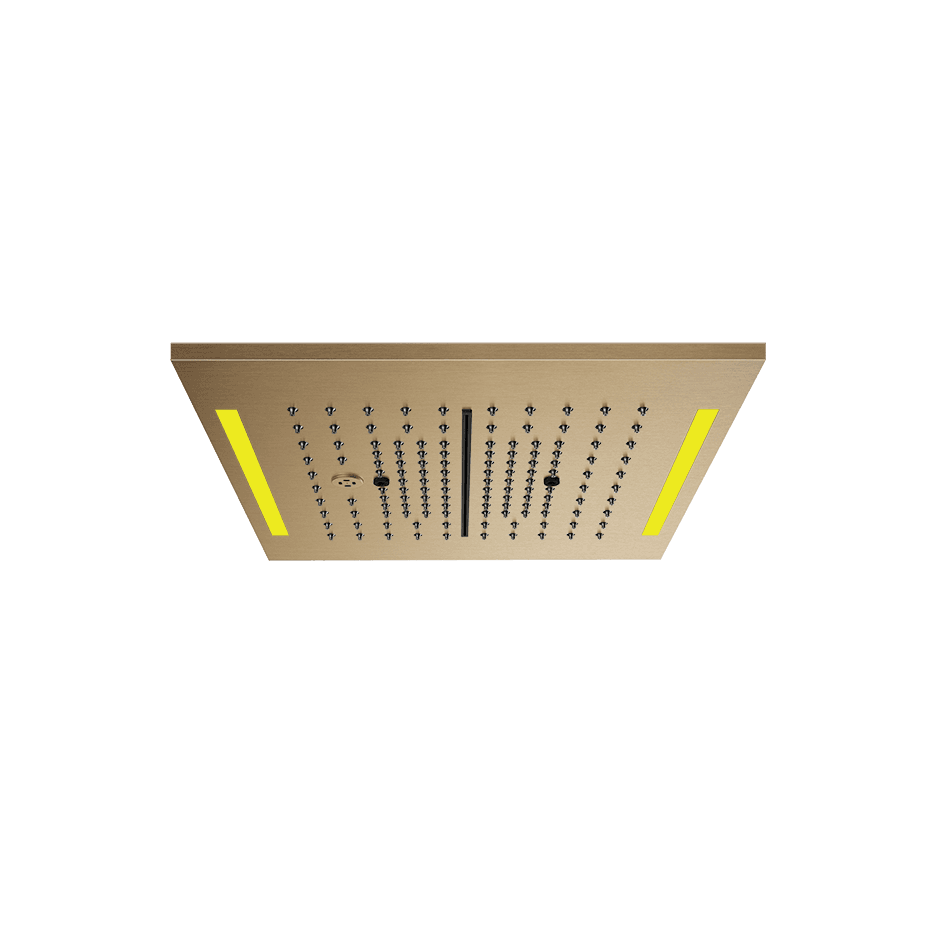 Gessi Showerhead 57876 in Warm Bronze Br. Pvd