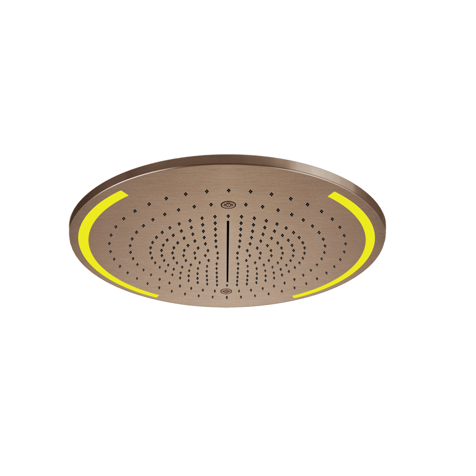 Gessi Showerhead 57980 in Copper Brushed Pvd