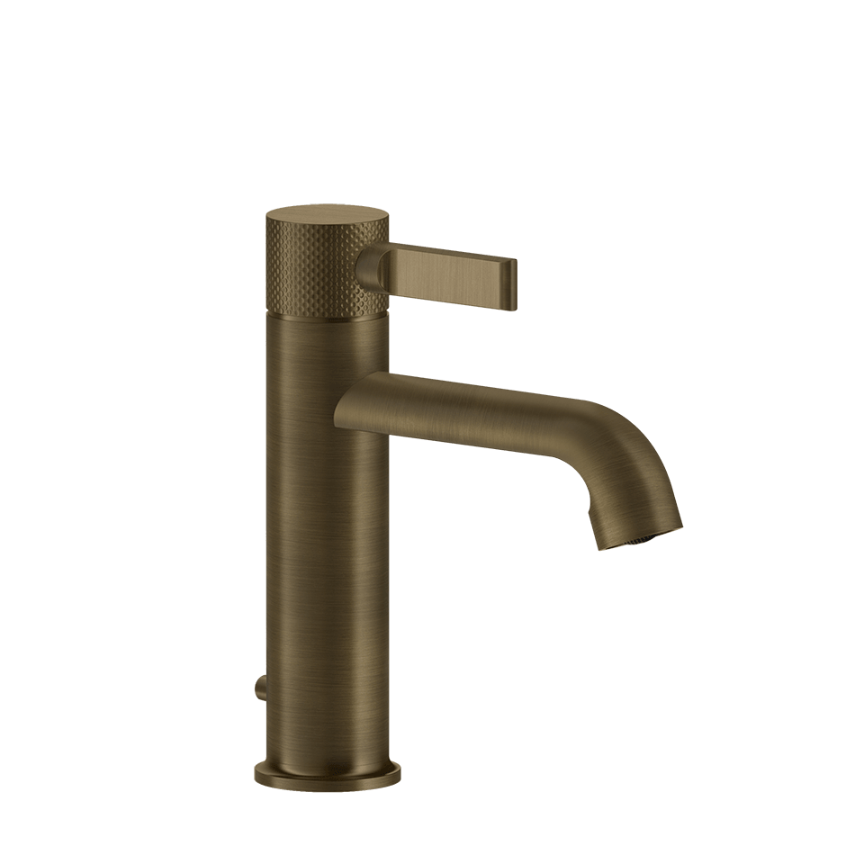 Gessi Washbasin Mixer 58001 in Antique Brass