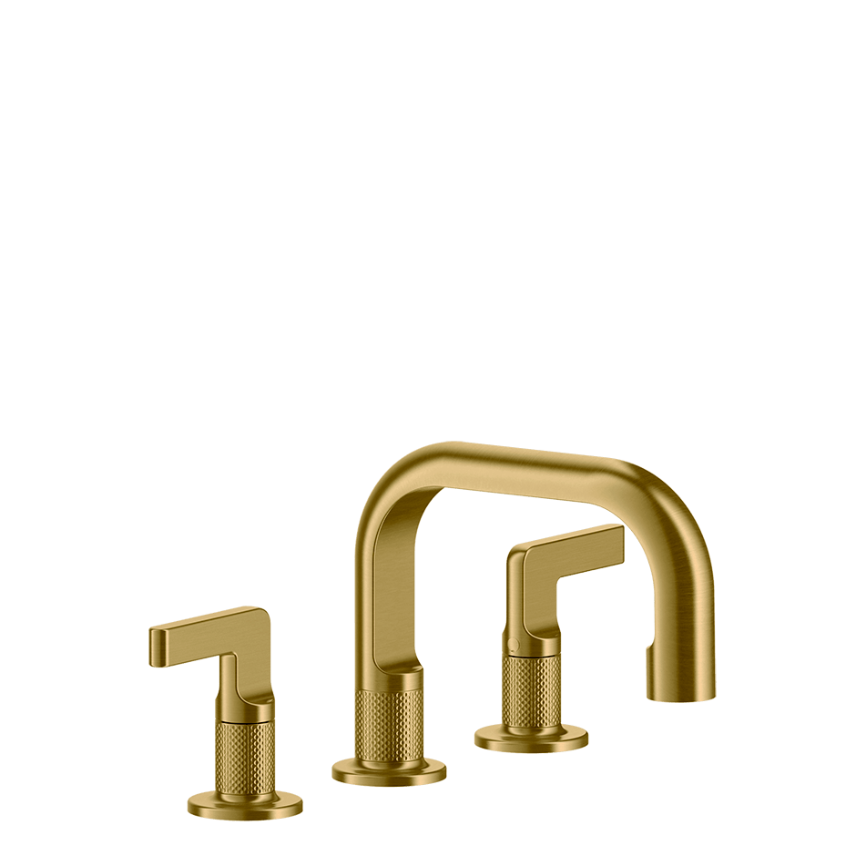 Gessi Washbasin Group 58012 in Gold Brushed Pvd