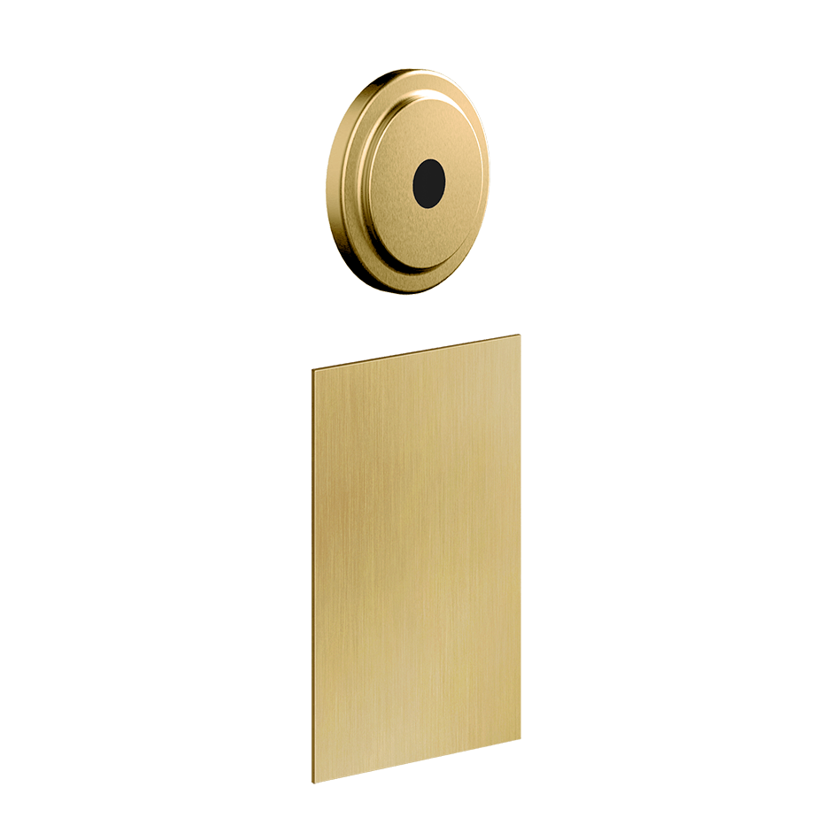 Gessi Electronic Mixer 58019 in Gold Brushed Pvd