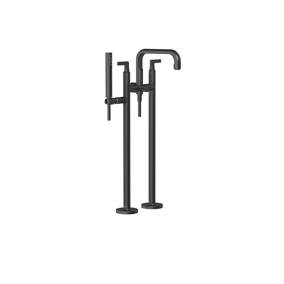 Gessi Bath Mixer 58029 in Matte Black