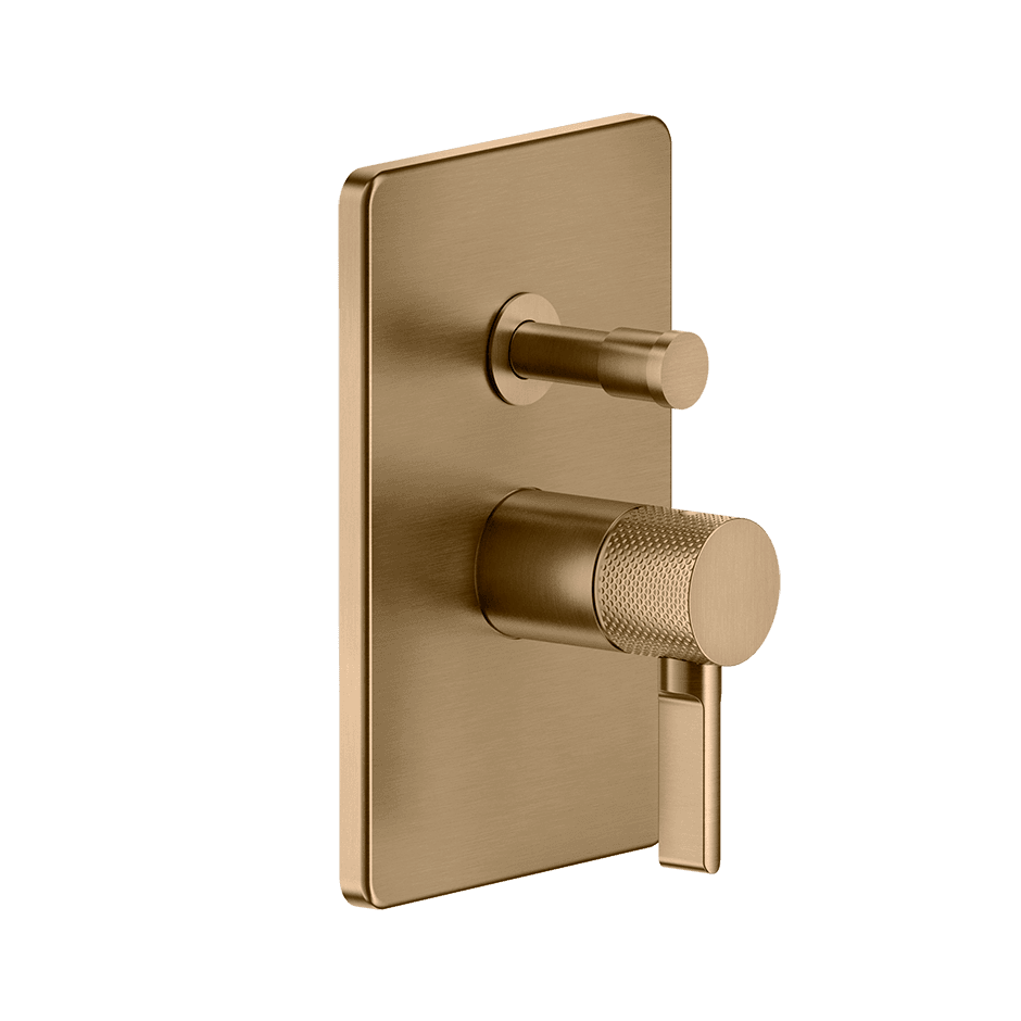 Gessi Shower Mixer 58079 in Warm Bronze Br. Pvd