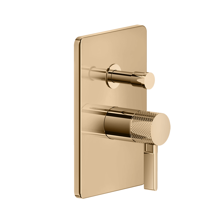 Gessi Shower Mixer 58079 in Warm Bronze Pvd