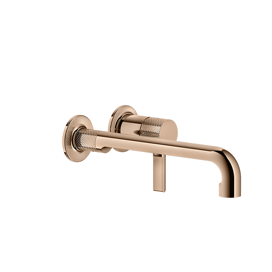 Gessi Washbasin Mixer 58089 in Copper Pvd