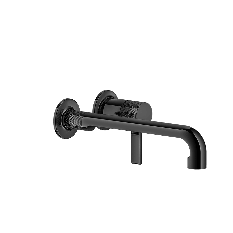 Gessi Washbasin Mixer 58089 in Black Metal Pvd