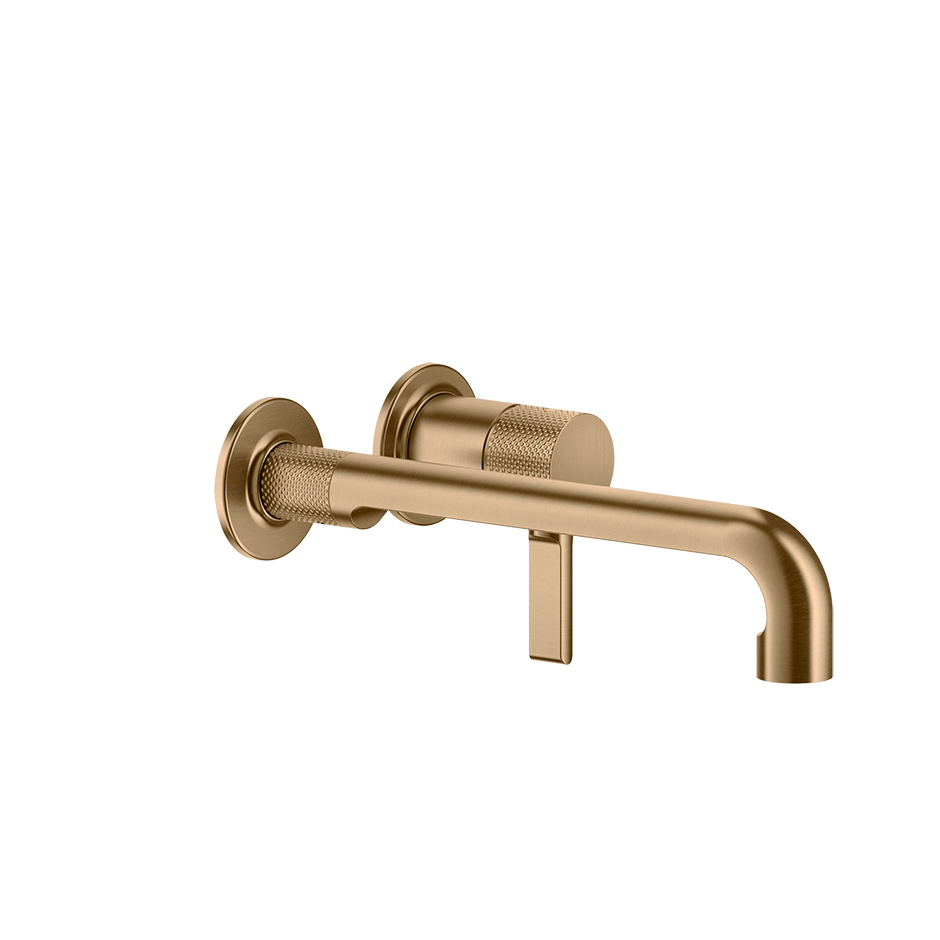 Gessi Washbasin Mixer 58089 in Warm Bronze Br. Pvd