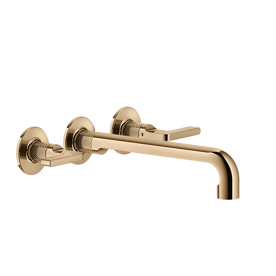 Gessi Washbasin Group 58092 in Warm Bronze Pvd