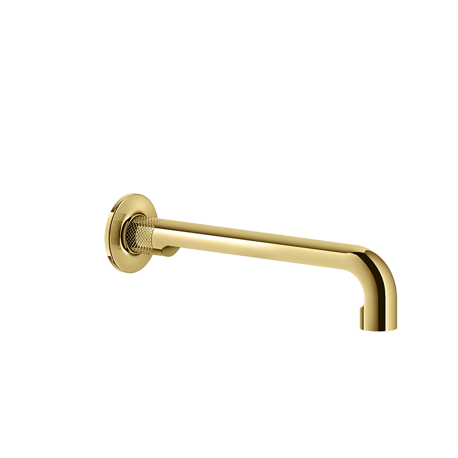 Gessi Basin Spout 58101 in Gold Pvd