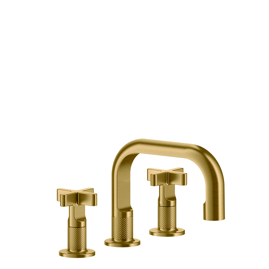Gessi Washbasin Group 58111 in Gold Brushed Pvd